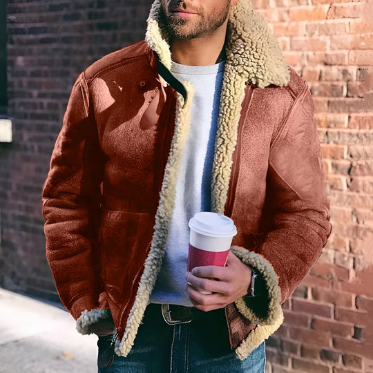R&B | Jacke mit breiter Rever für Herren