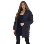 R&B | Grantlong™ Langer Steppmantel Die Segoviana™