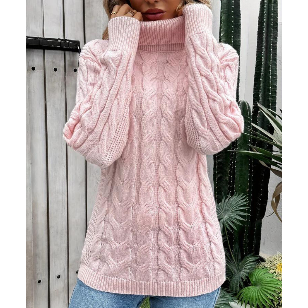R&B | Klassischer Eleganter Rollkragenpullover