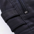 R&B | Stylische Motorrad Vegan-Lederjacke für Herren