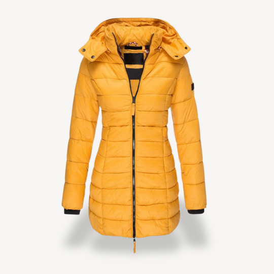 R&B | Damen Pufferjacke mit Kapuze