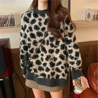 R&B | Stylischer Pullover mit Leopardenmuster