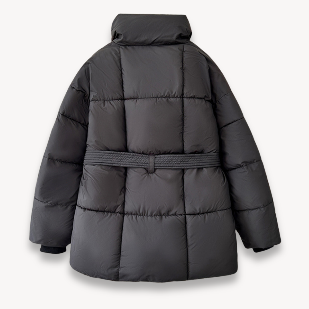 R&B | Gurtelter Stepp-Pufferjacke für Frauen