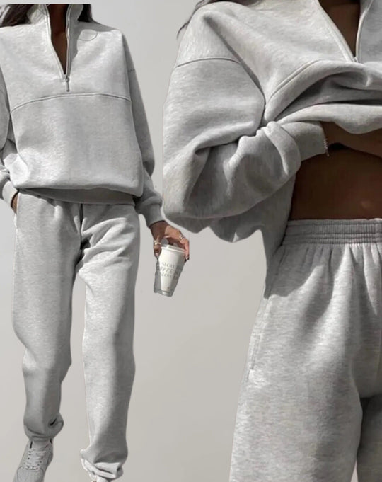 R&B - Fleece Hosen Set Damen