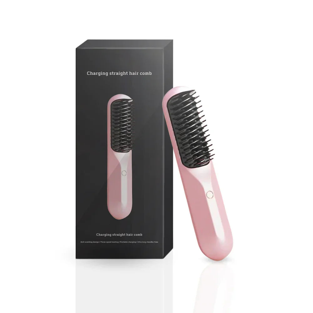 EB Brush - Kabellose Haarbürste für Locken, Wellen und Styling