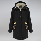 R&B | Wetterfeste Damen-Parka-Jacke