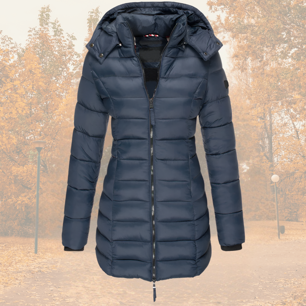 R&B | Wattierte Winterjacke mit Kapuze