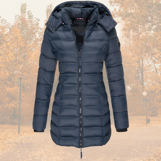 R&B | Wattierte Winterjacke mit Kapuze