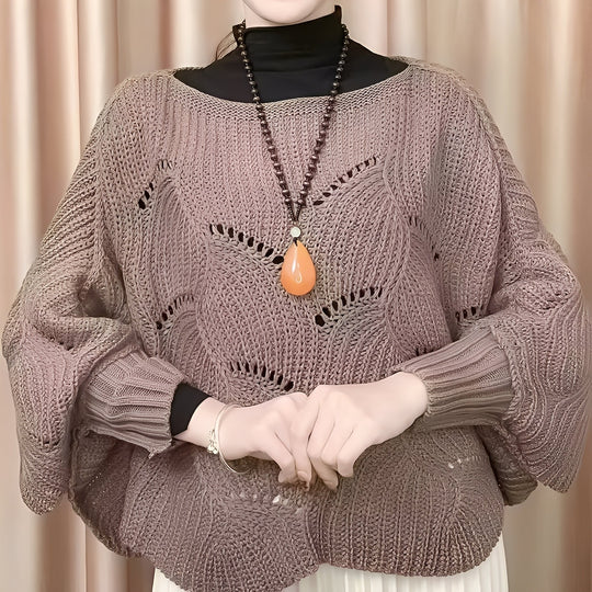 R&B | Damen-Thermopullover mit Weiten Ärmeln