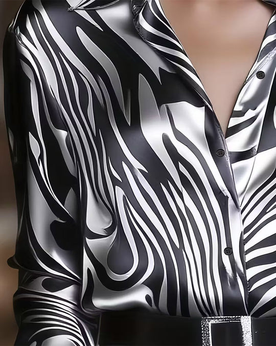 R&B | Elegantes Bedrucktes Hemd