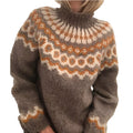 R&B | Damen-Rollkragenpullover Aus Strick
