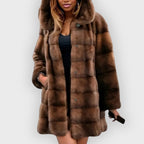 R&B | Trenchcoat Kunstpelz