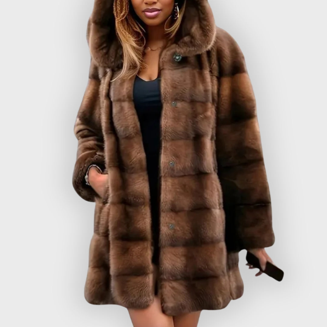 R&B | Trenchcoat Kunstpelz
