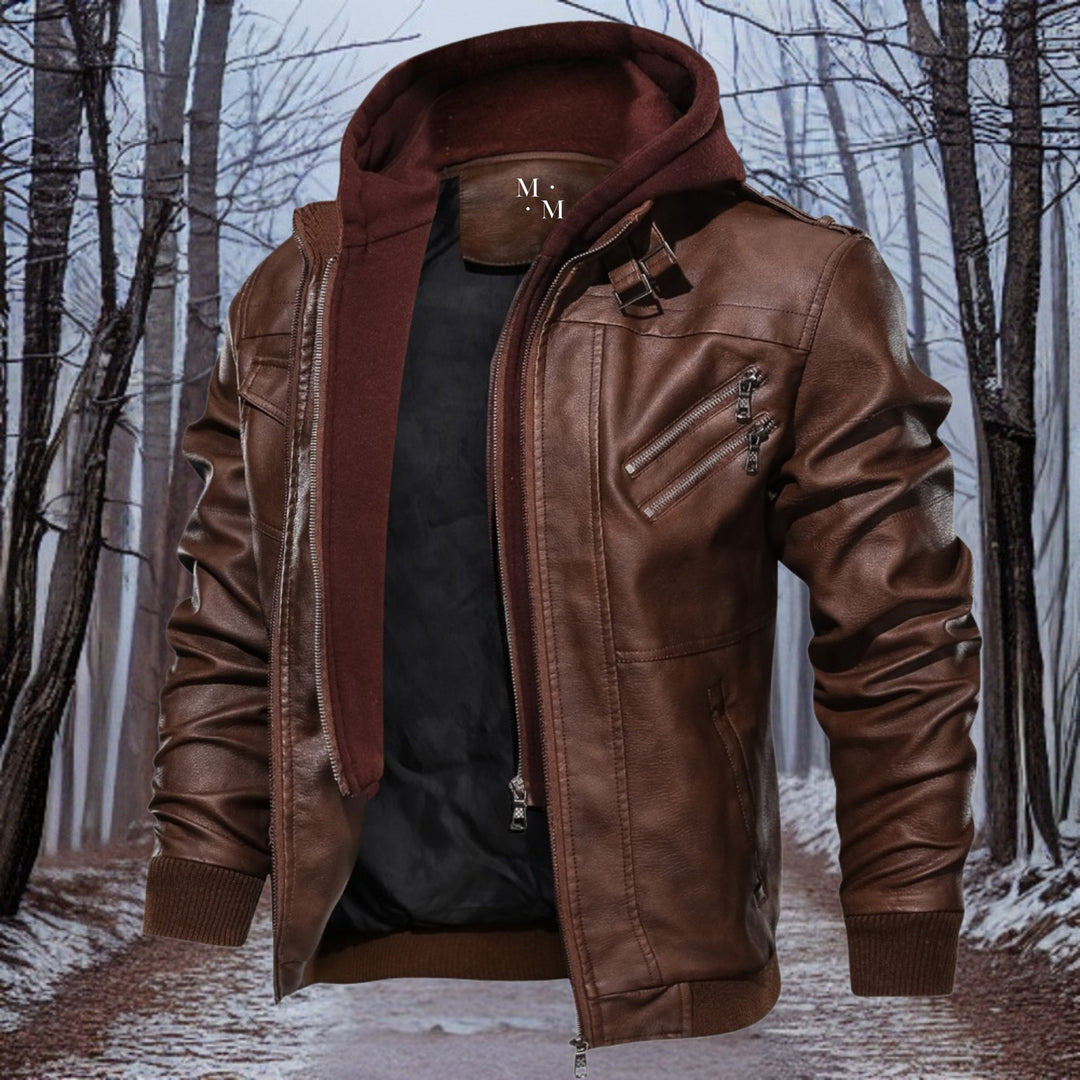 Premium warme jacke mit Kapuze