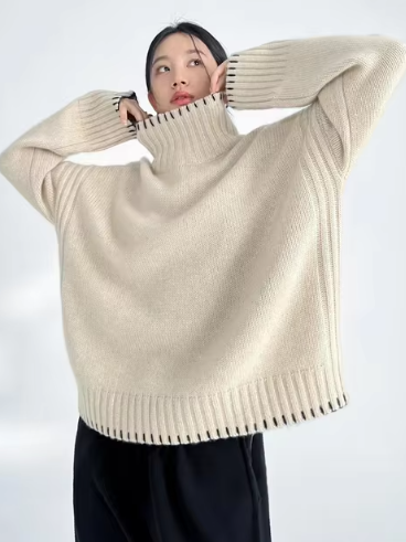 R&B | Rollkragenpullover Mode Lose