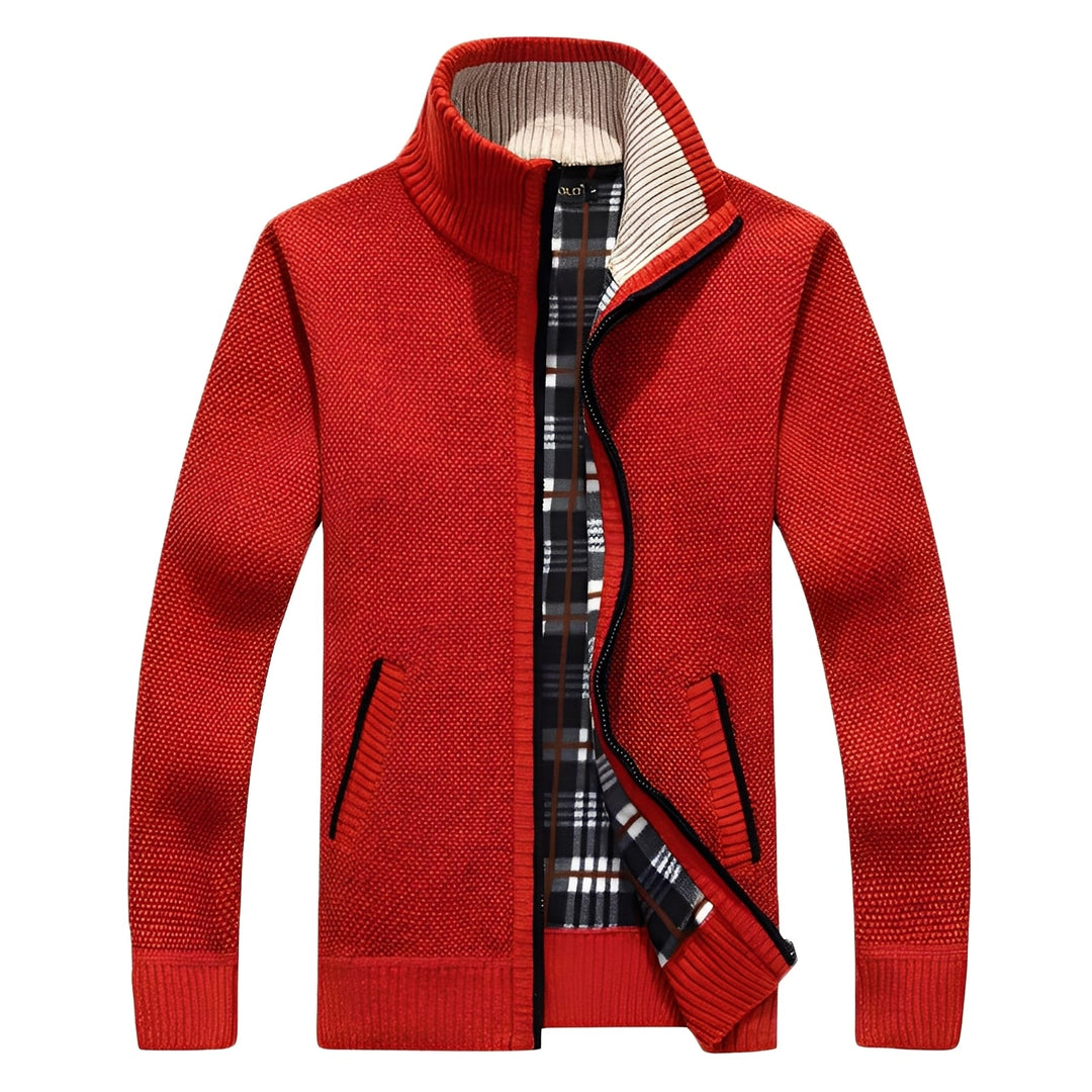 R&B | Klassischer Cardigan mit Futter für Männer