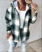 R&B | Weiche Flanell Bedruckte Jacke