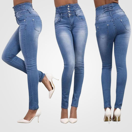R&B | Bequeme Jeans mit Hoher Taille