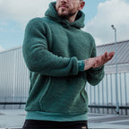 R&B | Kuscheliger Kapuzenpullover - Plüsch Hoodie für Alltag & Freizeit