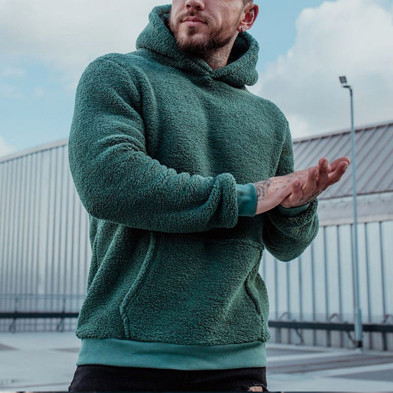 R&B | Kuscheliger Kapuzenpullover - Plüsch Hoodie für Alltag & Freizeit