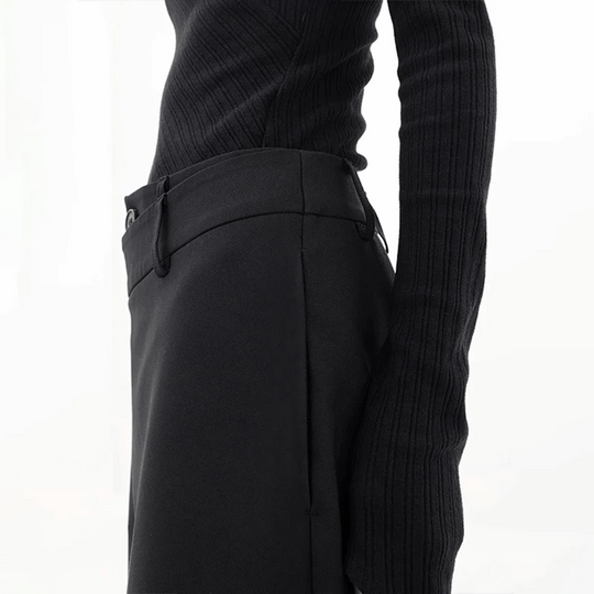 R&B | Weit geschnittene Hose - Asymmetrisch & Luxuriös Weit geschnitten von Isabella Vionnet