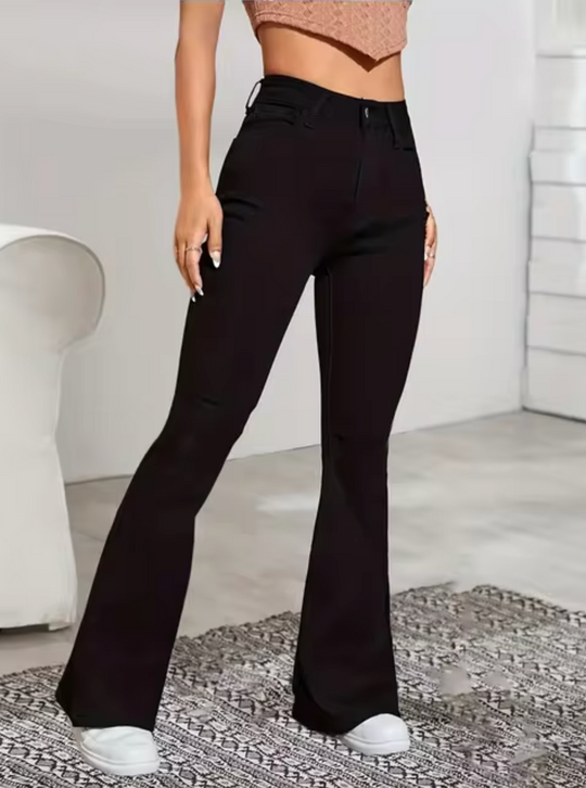 R&B | Schicke High-Waist-Schlagjeans für Damen