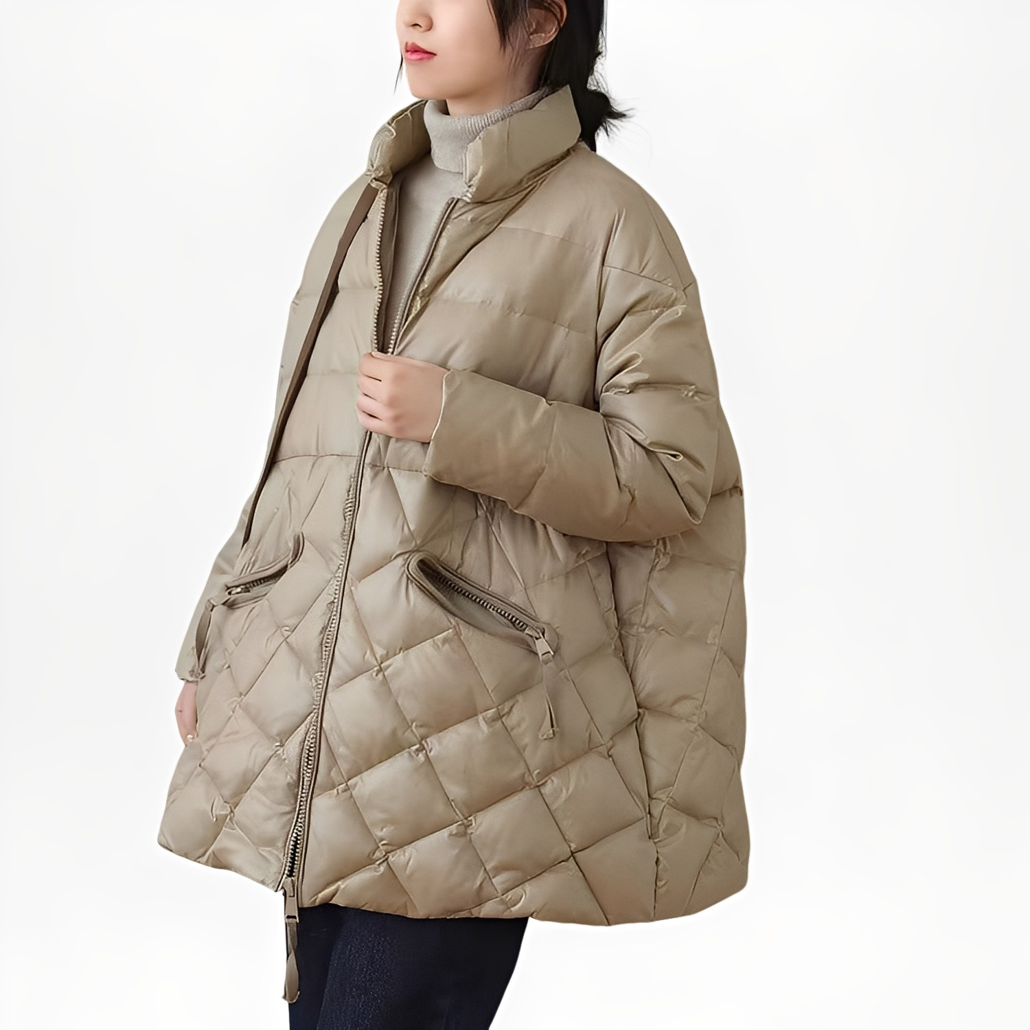 R&B | Bequeme Damenjacke mit Taschen und Reißverschluss