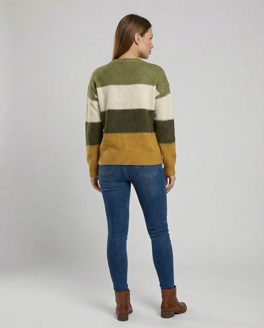 Gestreiftes Damen Sweatshirt | R&B