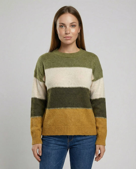 Gestreiftes Damen Sweatshirt | R&B