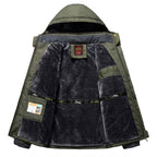 R&B | Wasserdicht gefütterte Herrenjacke mit Kapuze