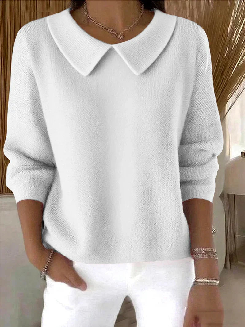 R&B | Kragenstrick Damenpullover