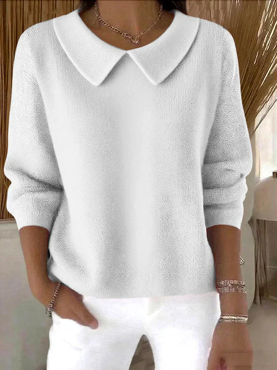 R&B | Kragenstrick Damenpullover