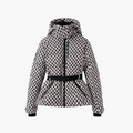 R&B | Steppjacke mit Gürtel und Kapuze - Elegante, Wasserabweisende Winterjacke für Alltag und Outdoor