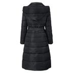 R&B | Elegante Pufferjacke mit Umlegekragen und Knopf für Damen