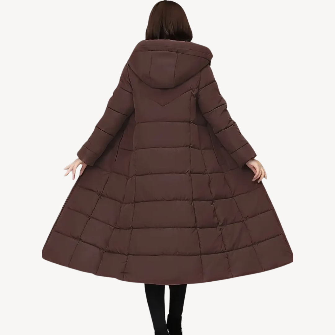 R&B | Damen Lange Daunenjacke