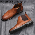 R&B | Klassische Herrenschuhe Stiefel Im Chelsea Stil Aus Leder