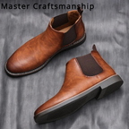 R&B | Klassische Herrenschuhe Stiefel Im Chelsea Stil Aus Leder