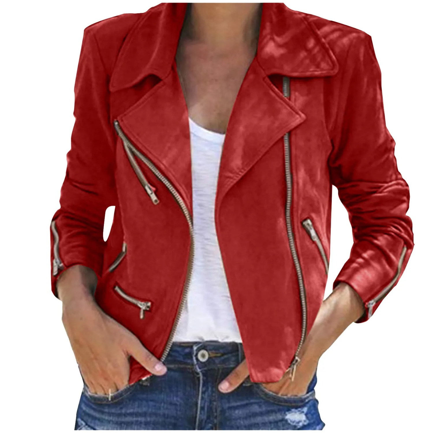 Reißverschluss Jacke Damen – Beatrice