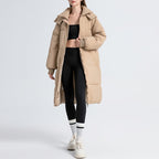 R&B | Lange Pufferjacke