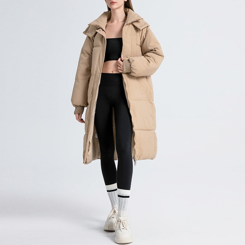 R&B | Lange Pufferjacke