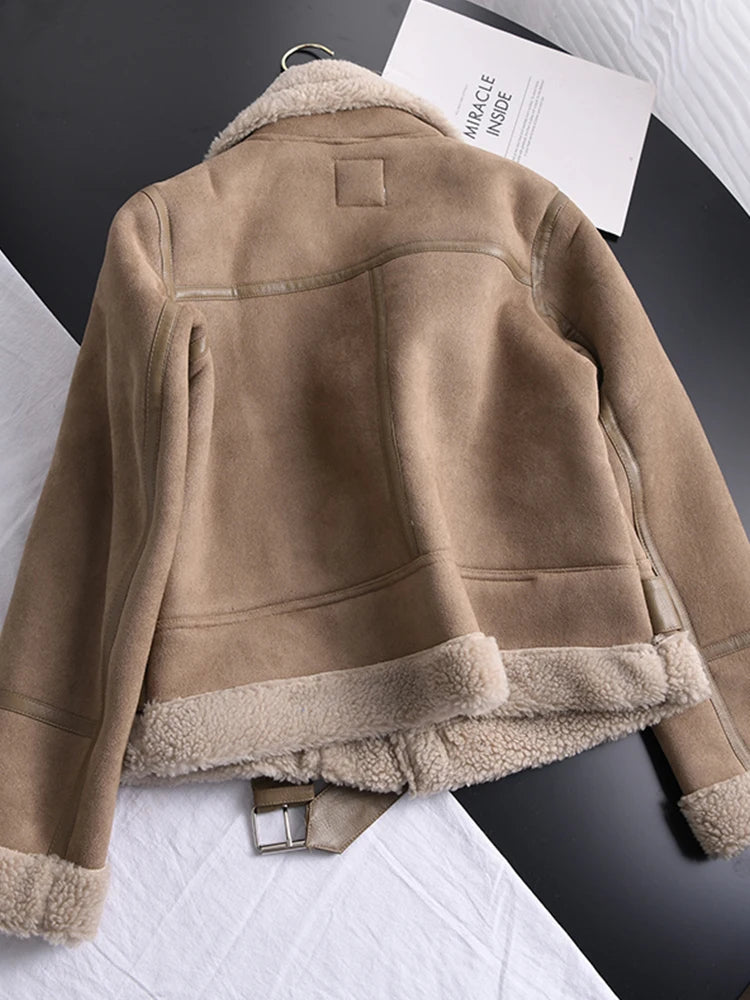 R&B | Wildleder Winterjacke - Warm & Stilvoll
