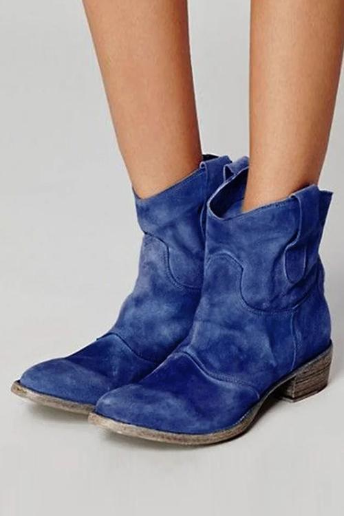 R&B | Unterstützte Wildleder Stiefeletten