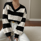 R&B | Pullover mit langen Ärmeln für Frauen Warm