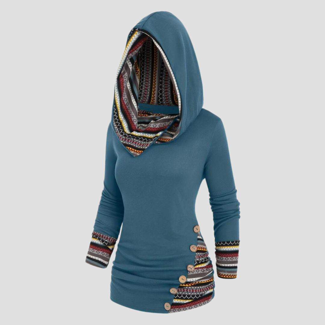 R&B | Boho-Stil Damenhoodie