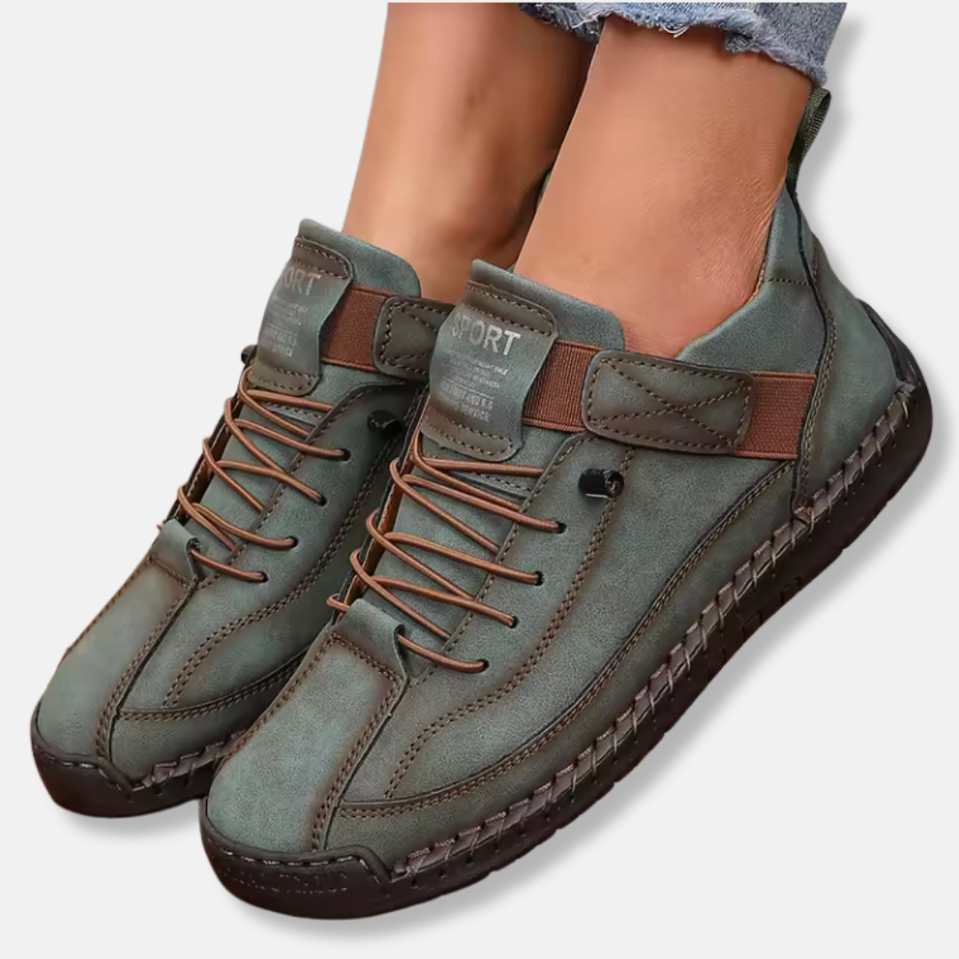 R&B | Stiefel Bis Zur Mitte Der Waden – Schnürung – Wasserabweisend – Rutschfeste Sohle – Lässige Passform