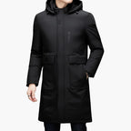 R&B | Stilvolle Winterjacke mit Kapuze für Männer