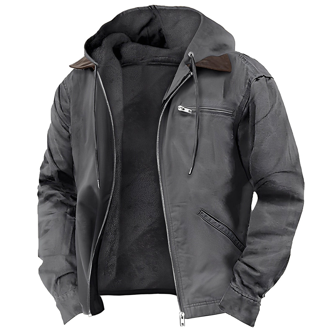 R&B | Freizeitjacke mit Kapuze für Männer