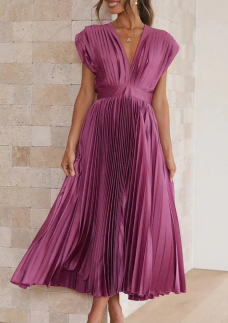 R&B | Elegantes Maxikleid Aus Leichtem Stoff