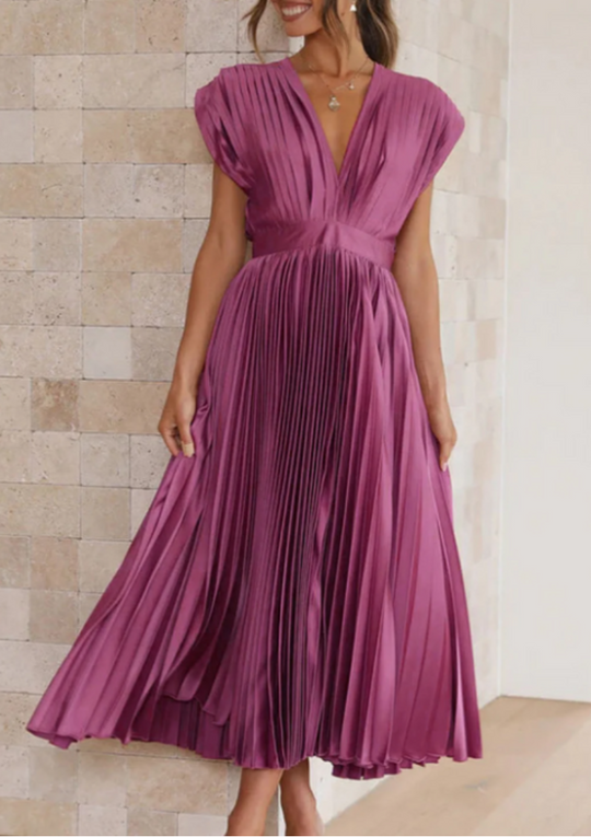 R&B | Elegantes Maxikleid Aus Leichtem Stoff