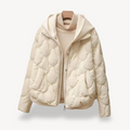 R&B | Gestepptes Puffer-Jacke mit Kapuze für Frauen